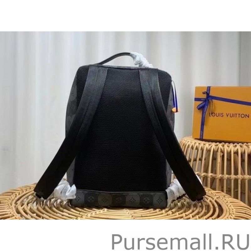 Utilitary Backpack Monogram Stripes Canvas M45962