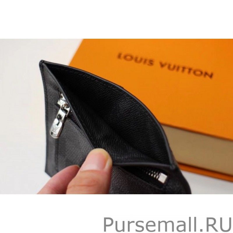 ID Card Holder Damier Graphite N60378