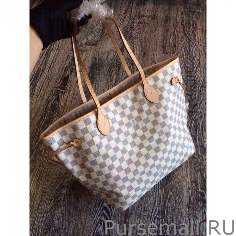 Neverfull MM Damier Azur Canvas N41361
