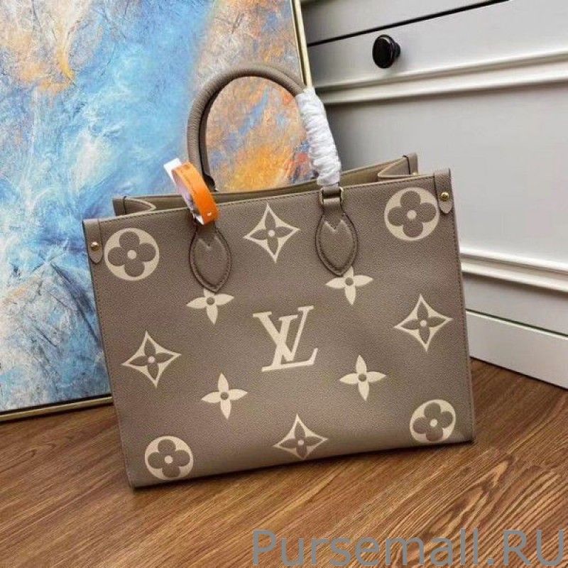 Onthego MM Bag Monogram Empreinte M45654