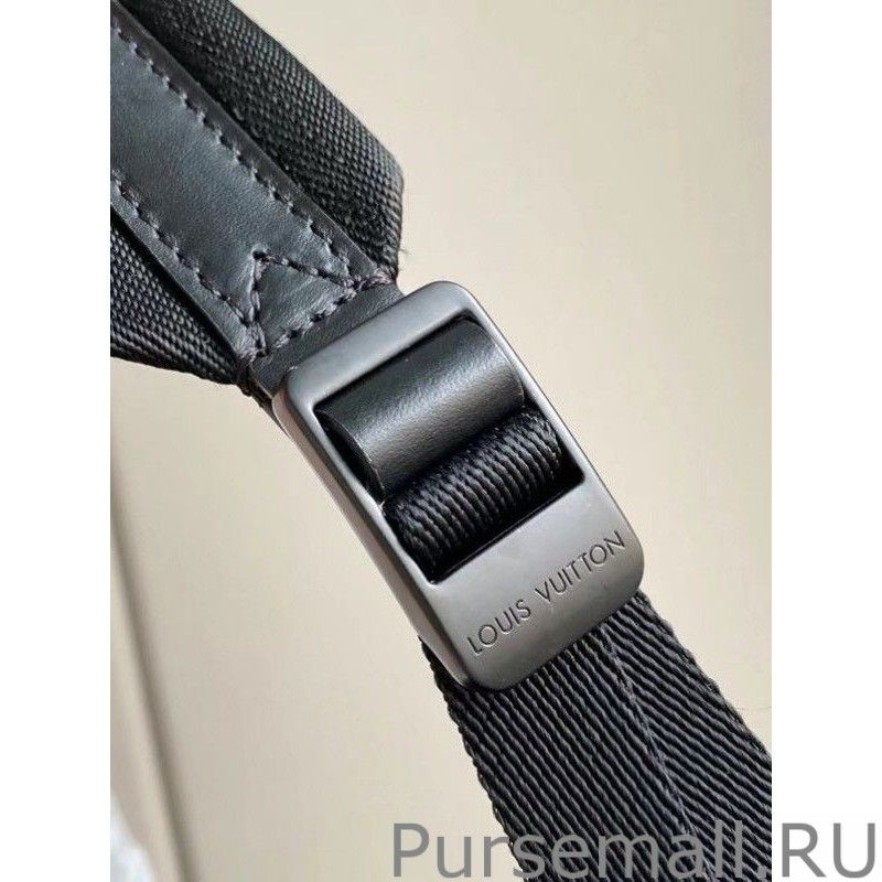 All Black Aerogram Backpack M57079