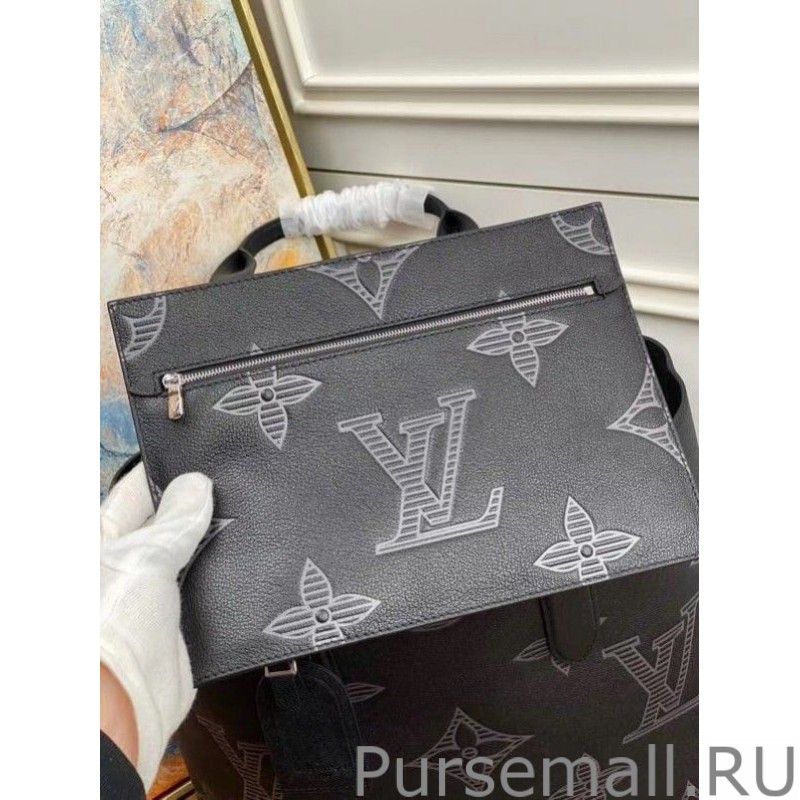 Cabas Voyage Tote Taurillon Shadow M57290