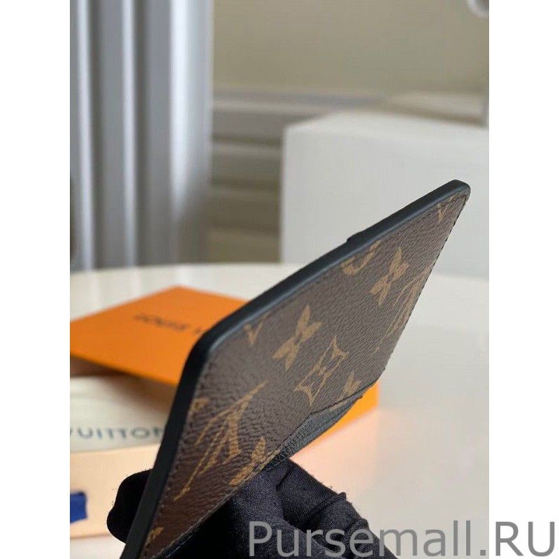 Neo Card Holder Monogram Macassar M60166