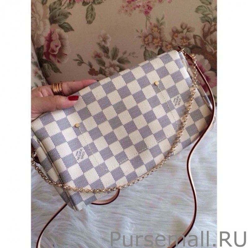 Favorite MM Damier Azur Canvas bag N41275