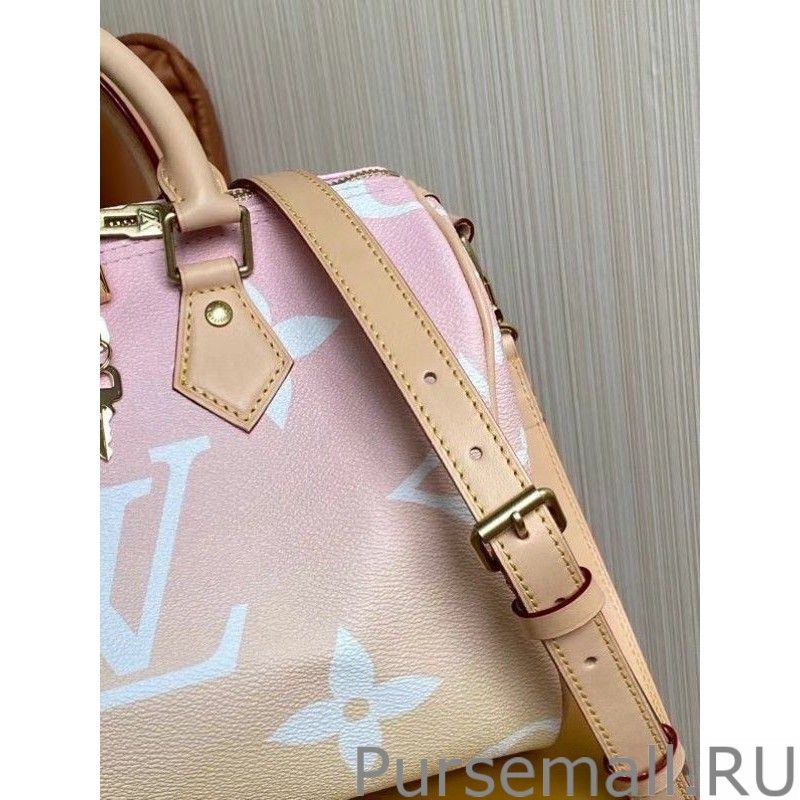 Speedy Bandoulie 25 Bag Monogram Giant M45724