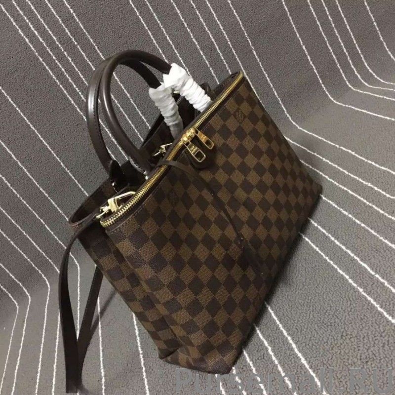 Brompton Bag Damier Ebene Canvas N41582