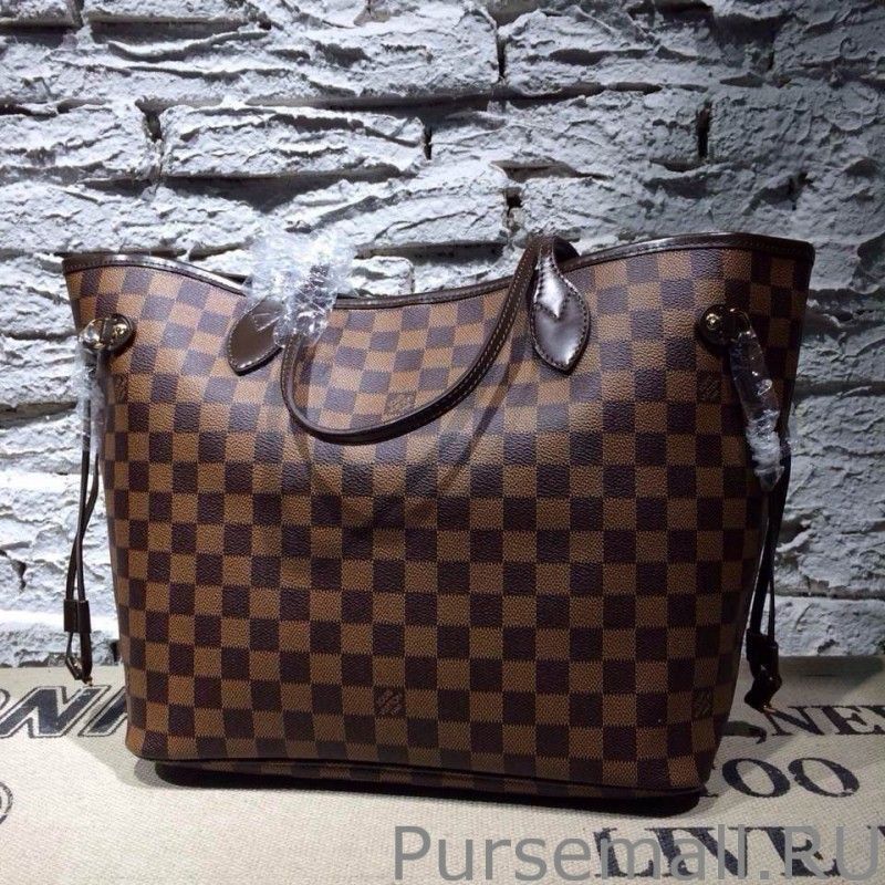 Neverfull MM Damier Ebene Canvas N51105