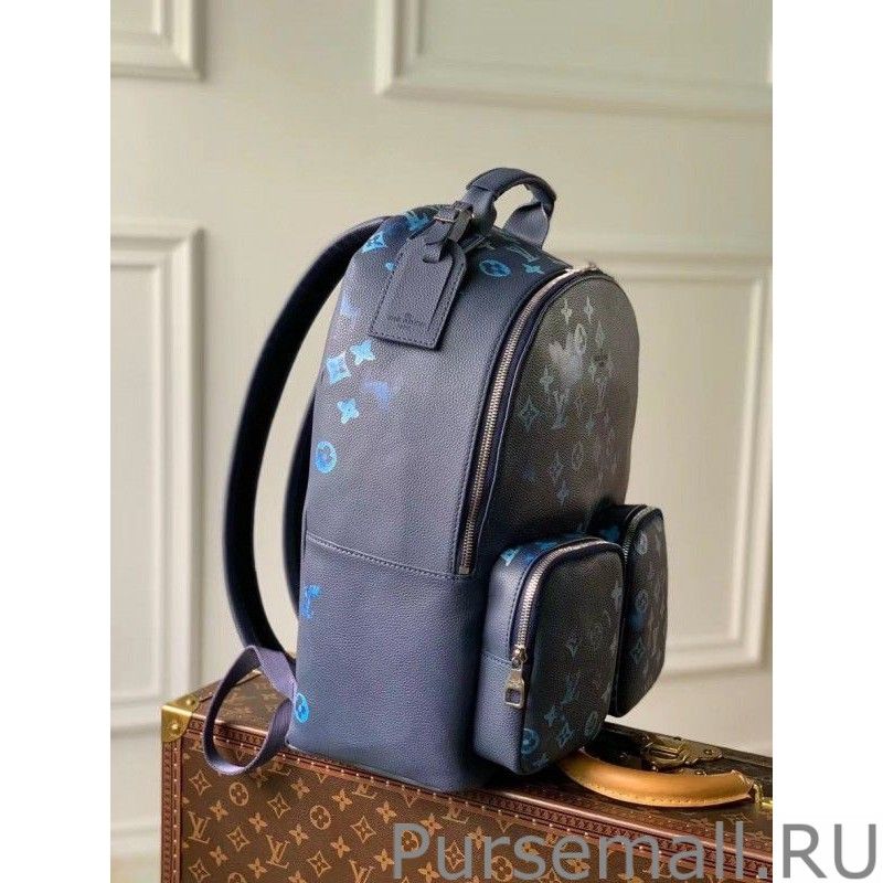 Multipocket Backpack Ink Watercolor M57841