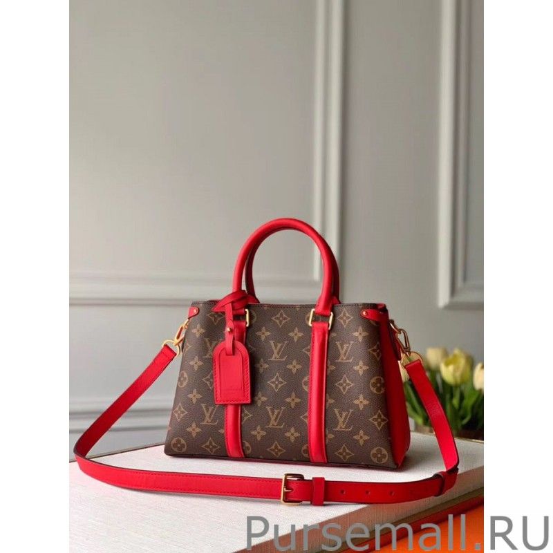 Soufflot BB Monogram Canvas M44818 Red