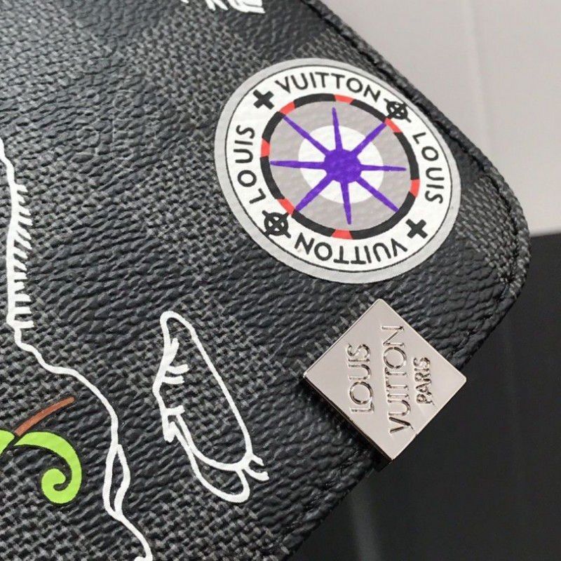 District PM Damier Graphite N40238