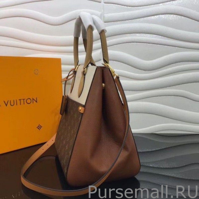 Fold Tote MM Monogram Calfskin M45376