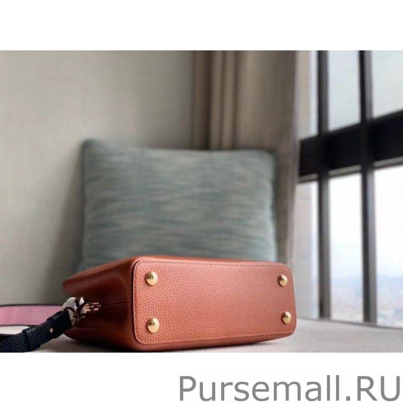 Capucines BB Bag In Brown Leather M59266