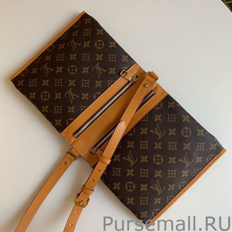 Monogram Canvas Saumur Messenger PM M44879