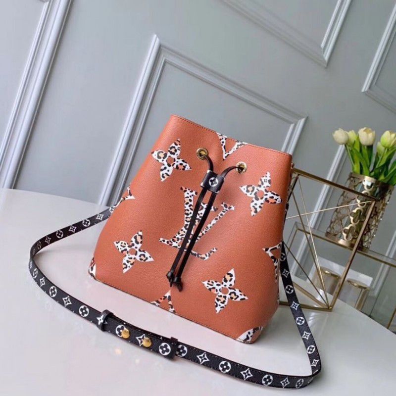 Neonoe Bag Monogram Jungle Leopard Zebra M44717