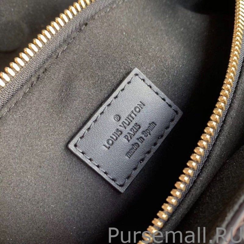 Soufflot MM Monogram Canvas M44817 Black