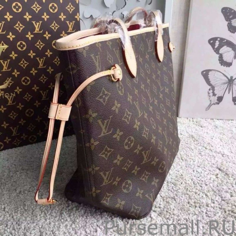 Neverfull GM Monogram Canvas M40991 Fuchsia