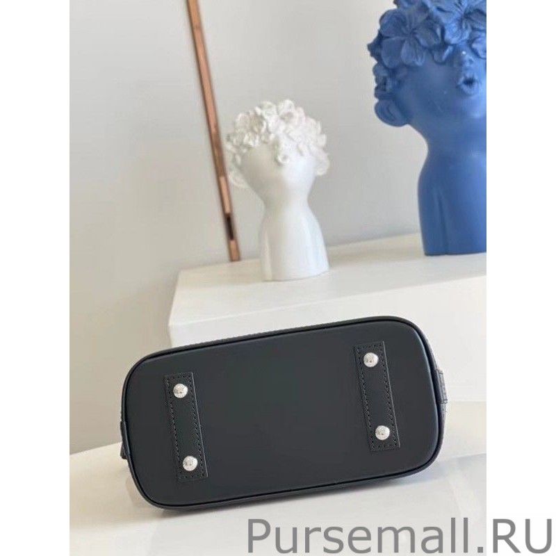 Epi Alma BB Bag With Jacquard Strap M59217