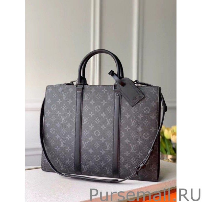 Sac Plat Horizontal Zippe Bag Monogram Eclipse M45265