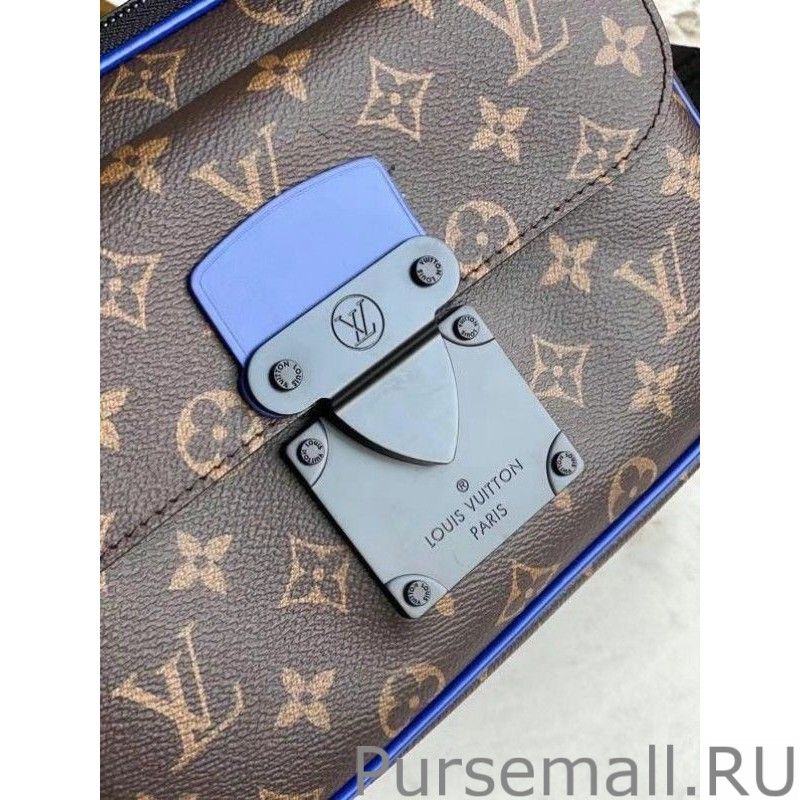 S Lock Messenger Monogram Macassar M45863