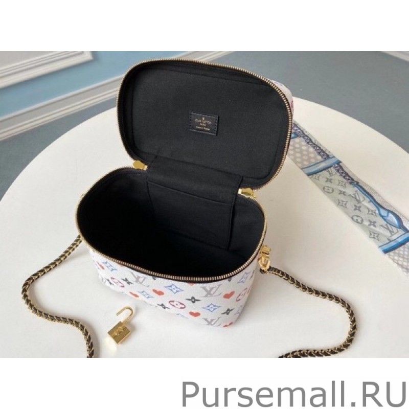 Game On Vanity PM White Bag