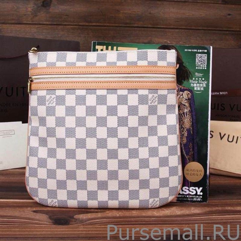 Pochette Bosphore Damier Azur Canvas N51112