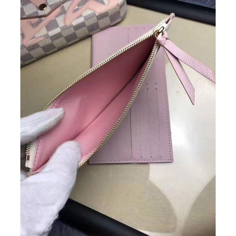 Pochette Felicie N63106 White