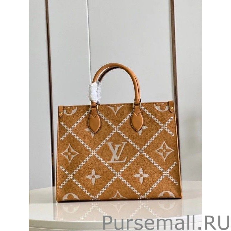 Onthego MM Bag Monogram Empreinte M46015