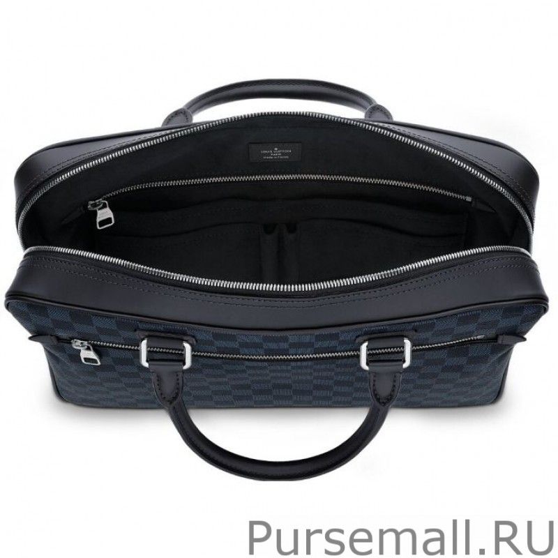 Porte Document Business Damier Cobalt N41347