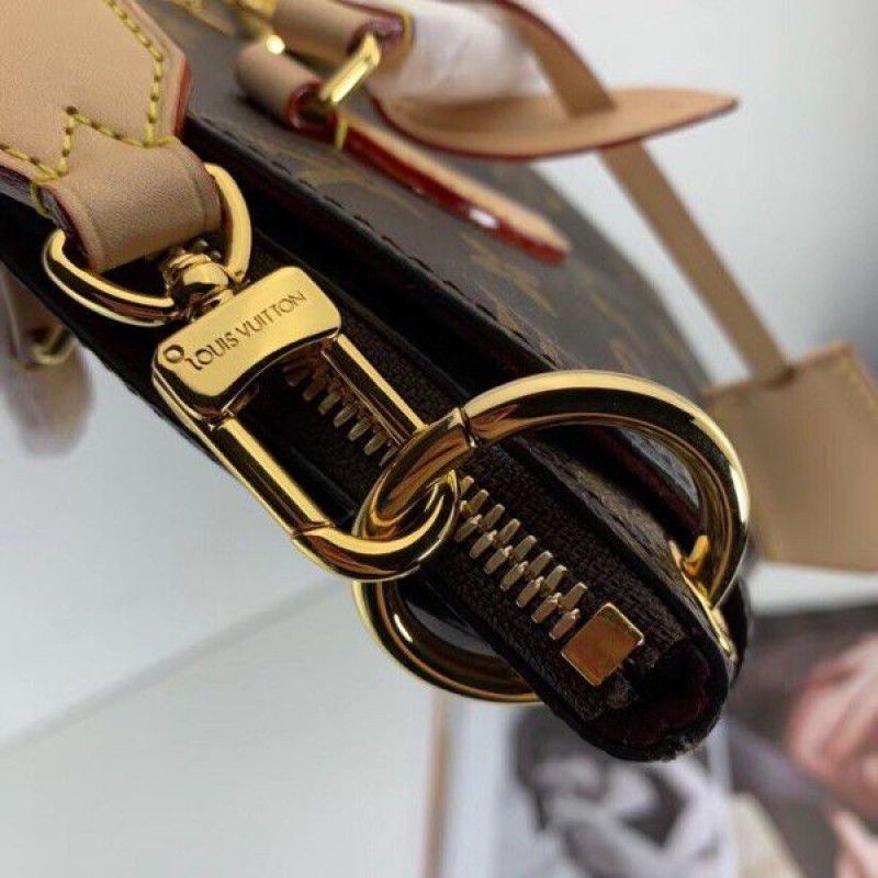 Flower Zipped Tote BB Monogram Canvas M44359 Beige