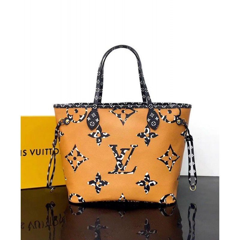 Neverfull MM Monogram Jungle Leopard Zebra m44716