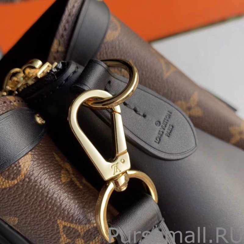 Soufflot BB Monogram Canvas M44898 Black