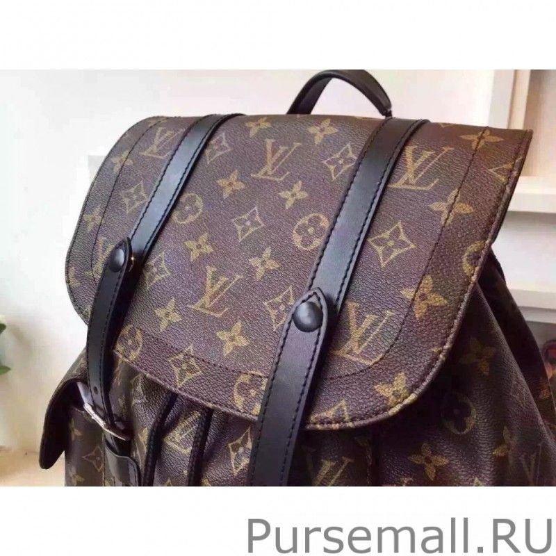 Christopher PM Monogram Macassar M43735