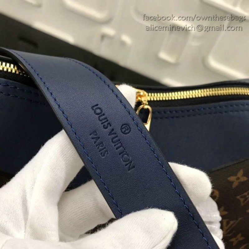 Monogram Canvas Tuileries Marine Bordeaux M43439