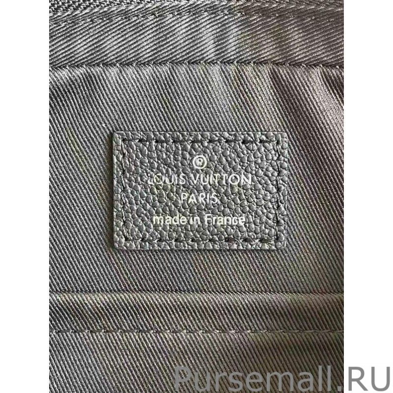 Trio Messenger Bag Damier Leather N80401