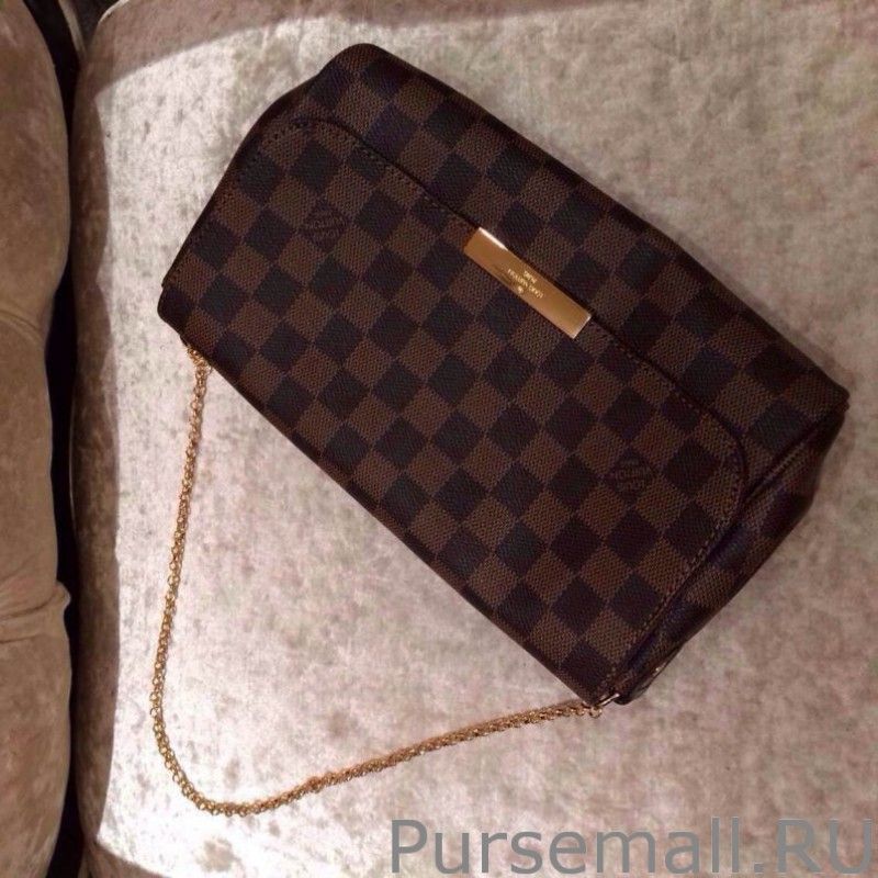Favorite MM Damier Ebene Canvas N41129 of Siena PM Damier Ebene Canvas N41545