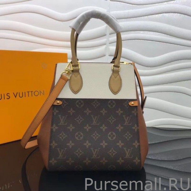 Fold Tote MM Monogram Calfskin M45376