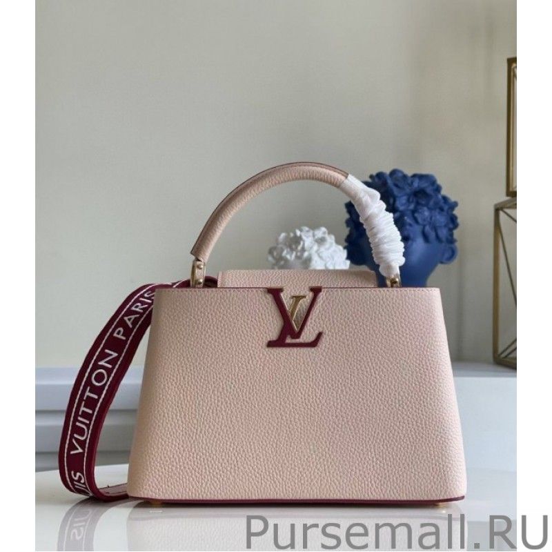 Capucines MM Bag In Bicolor Leather M58610