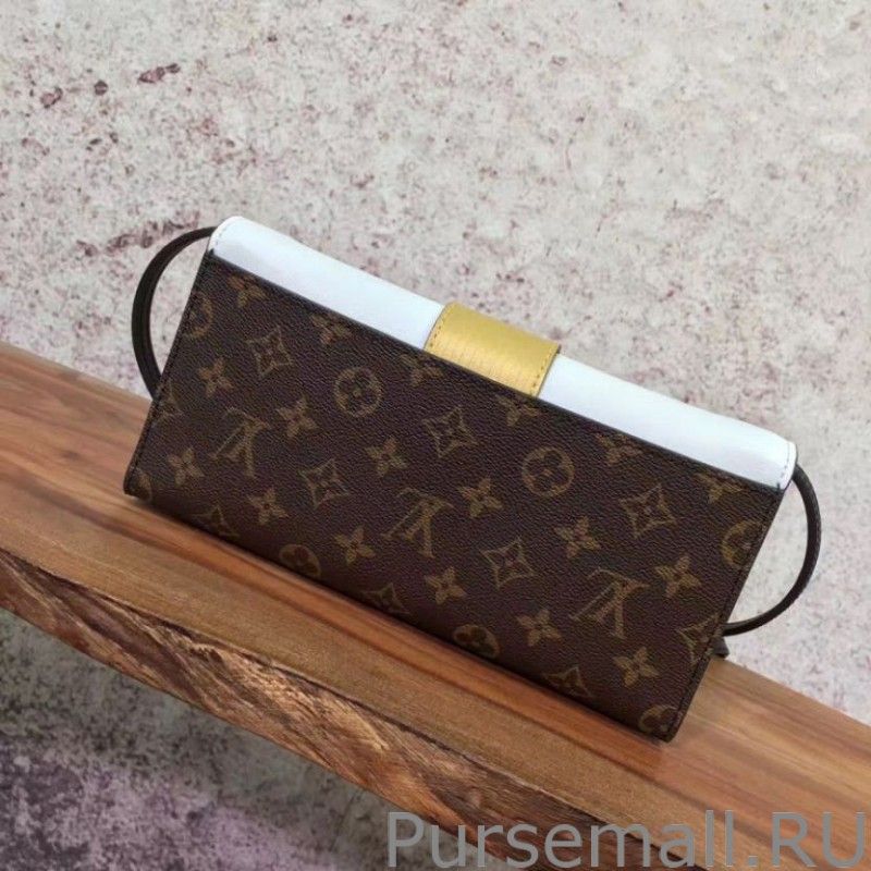 Column Clutch Monogram Canvas M54617