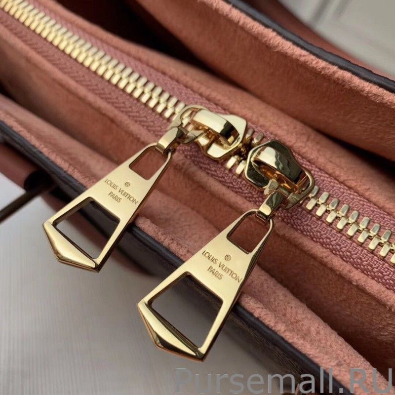 Soufflot MM Monogram Canvas M44817 Pink