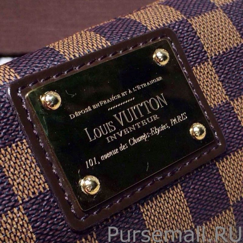 Eva Clutch Damier Ebene Canvas N55213