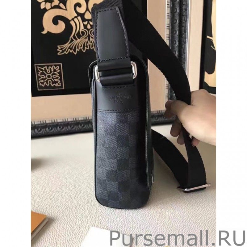 District PM Bag Damier Graphite N41028