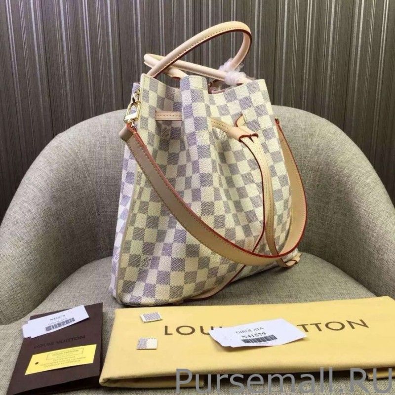 Girolata Bag Damier Azur Canvas N41579