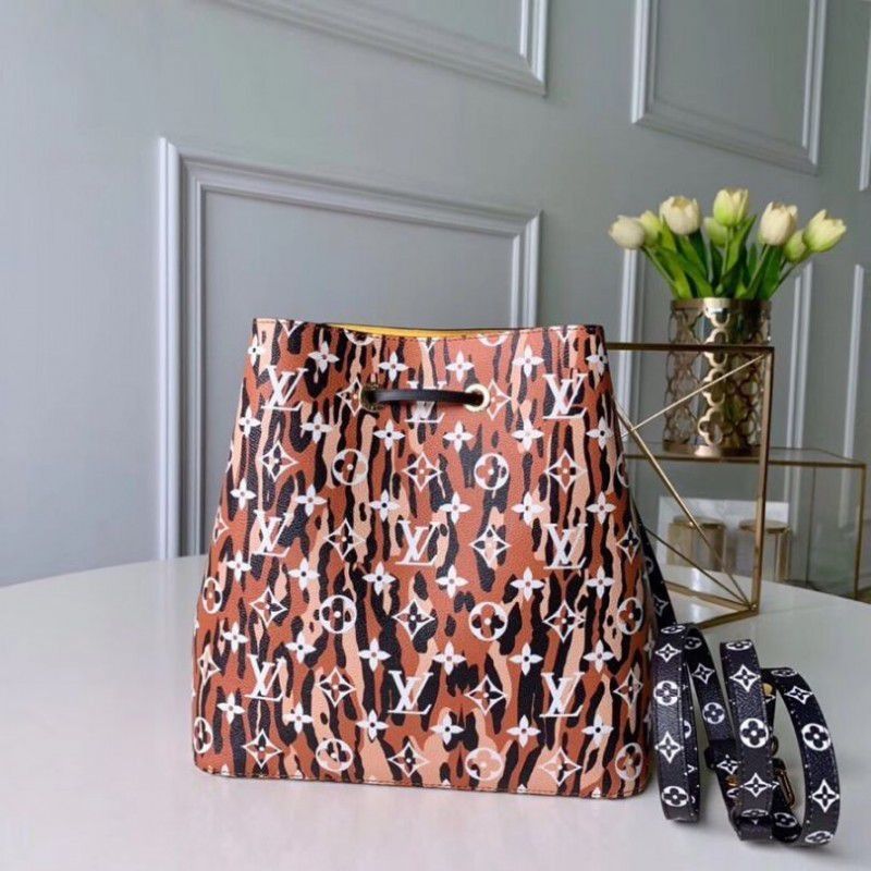 Neonoe Bag Monogram Jungle Leopard Zebra M44717