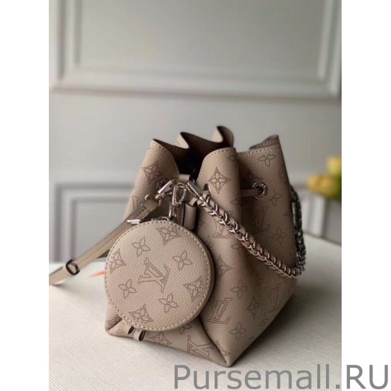 Bella Bag In Galet Mahina Leather M57201