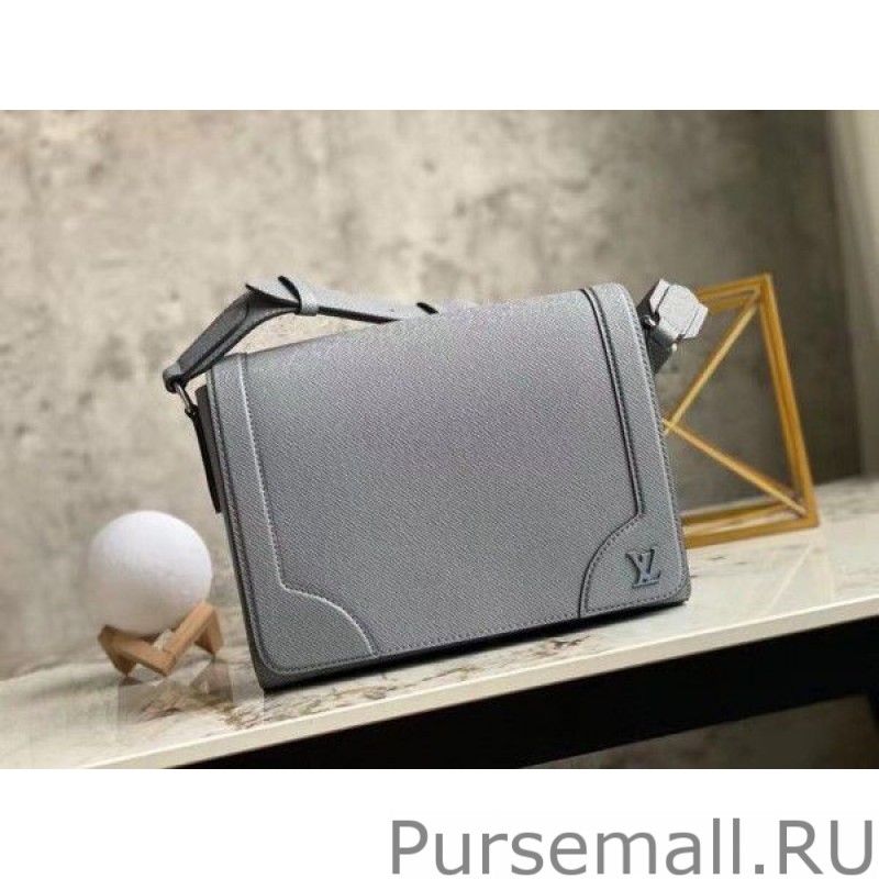 New Flap Messenger Bag Taiga Leather M30808