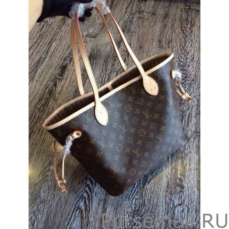 Neverfull MM Monogram Canvas M40995 Beige
