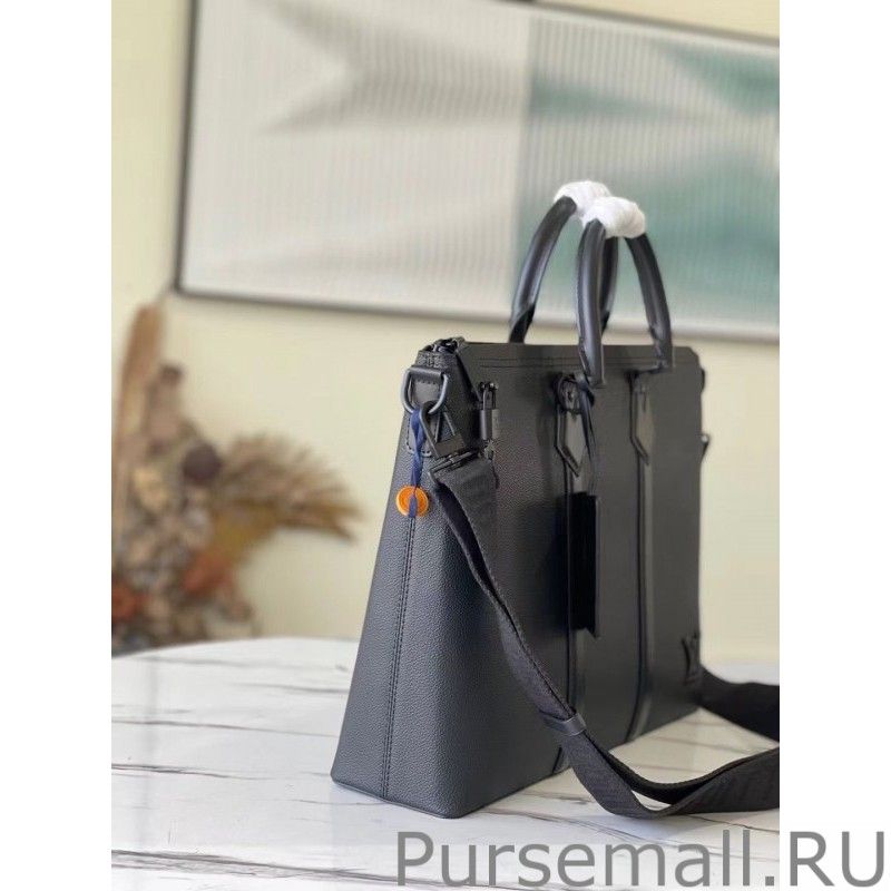 Lock It Tote In Aerogram Leather M59158