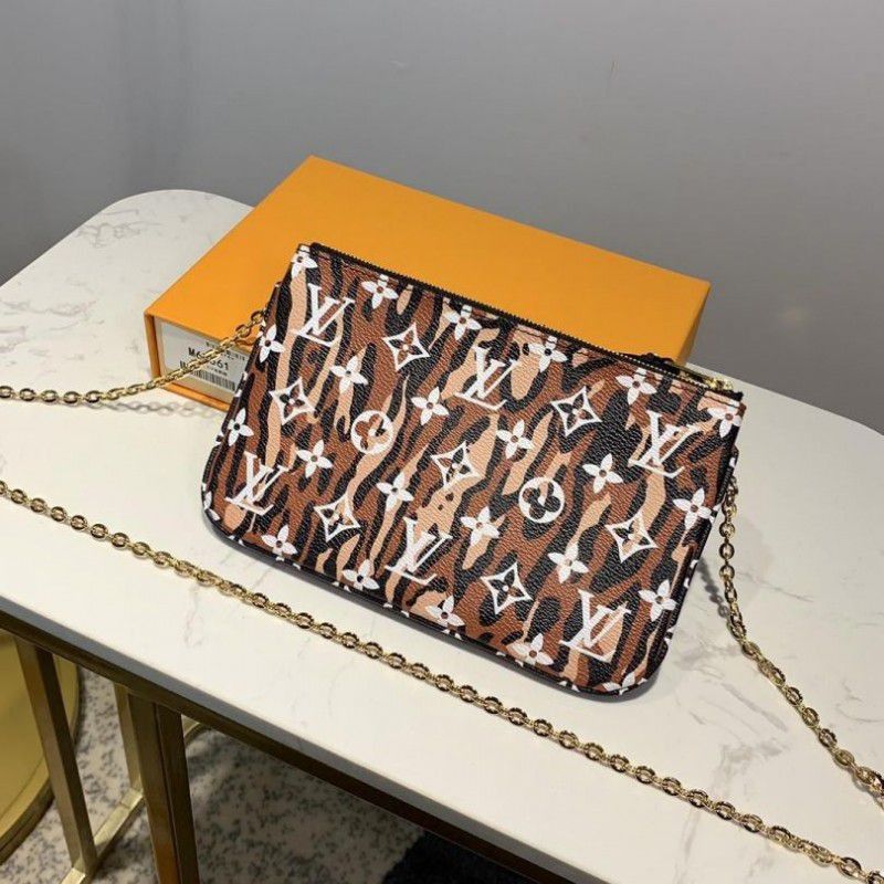 Pochette Double Zip Bag M67874