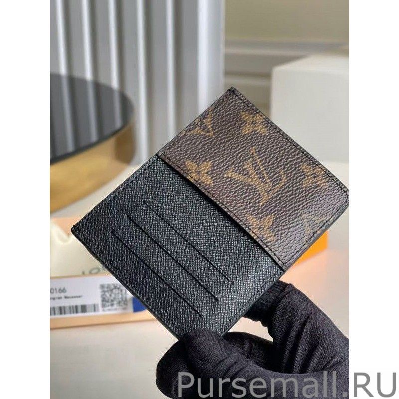 Neo Card Holder Monogram Macassar M60166