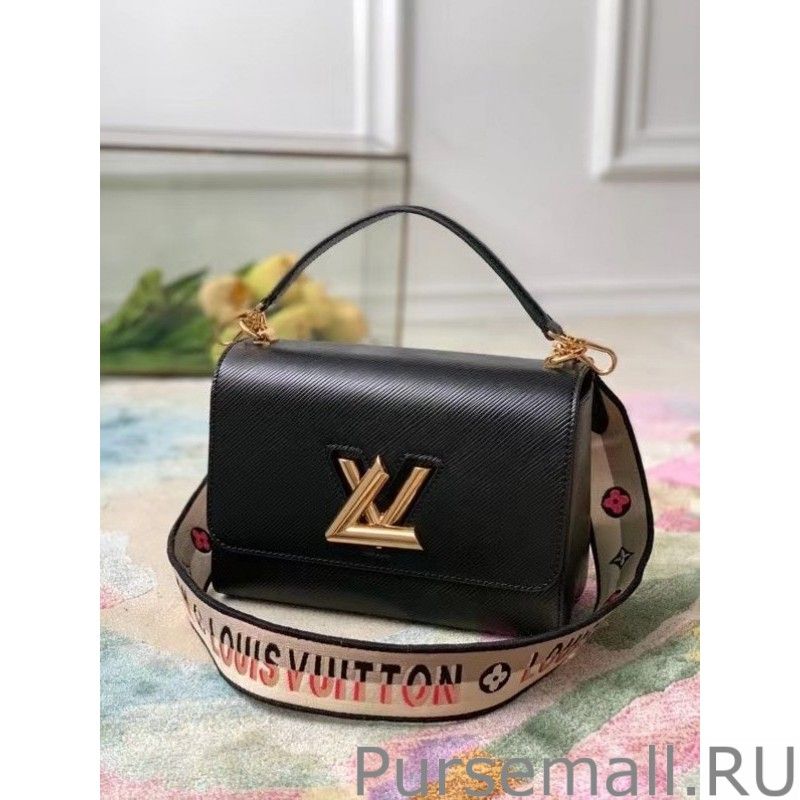 Twist MM Bag with Jacquard Strap M57505